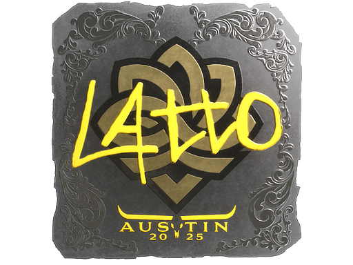 Sticker | latto (Foil) | Austin 2025