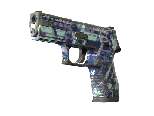 Souvenir P250 | Digital Architect (Закаленное в боях)