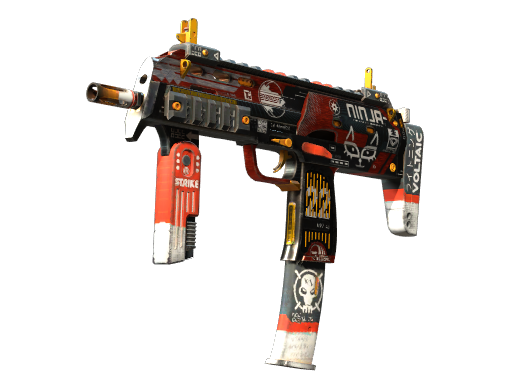 StatTrak™ MP7 | Bloodsport (Немного поношенное)