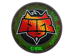 Наклейка | HellRaisers (голографическая) | Катовице-2019
