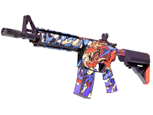 M4A4 | 龍王 (Dragon King) (Немного поношенное)