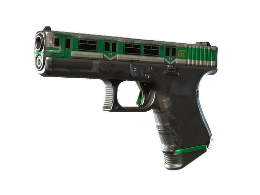 Glock-18 | Green Line (Поношенное)