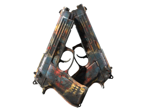 StatTrak™ Dual Berettas | Hideout (После полевых испытаний)