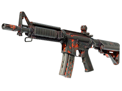Souvenir M4A4 | Radiation Hazard (Закаленное в боях)