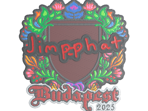 Sticker | Jimpphat (Embroidered) | Budapest 2025