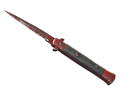 ★ StatTrak™ Stiletto Knife | Crimson Web (Закаленное в боях)