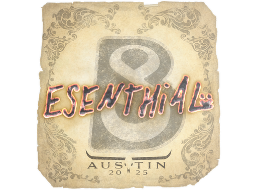 Sticker | esenthial | Austin 2025