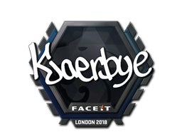 Наклейка | Kjaerbye | Лондон-2018