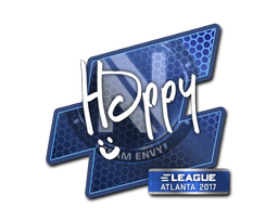 Наклейка | Happy | Атланта-2017
