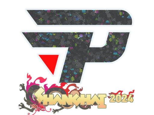 Наклейка | paiN Gaming (с блёстками) | Шанхай-2024