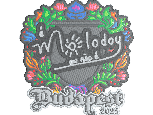 Sticker | molodoy (Embroidered) | Budapest 2025