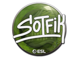 Наклейка | S0tF1k | Катовице-2019