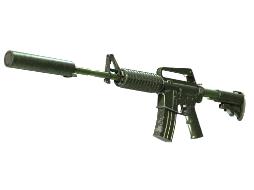 M4A1-S | Moss Quartz (После полевых испытаний)