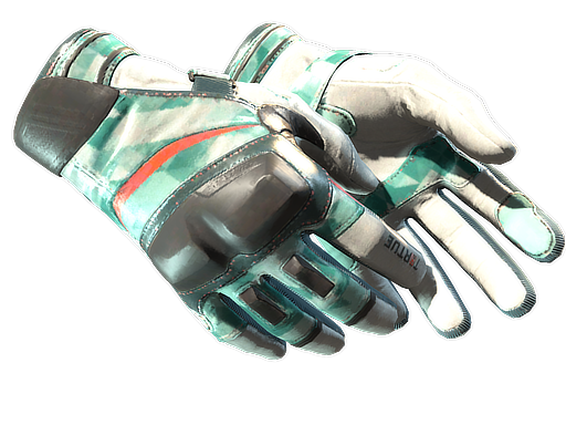 ★ Moto Gloves | Spearmint (Немного поношенное)