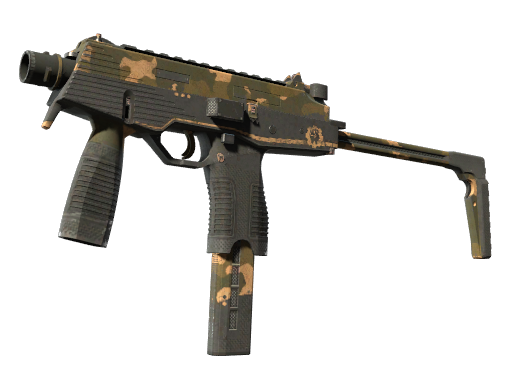 StatTrak™ MP9 | Black Sand (Закаленное в боях)
