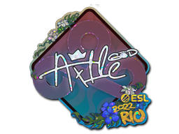 Наклейка | Ax1Le (с блёстками) | Рио-2022