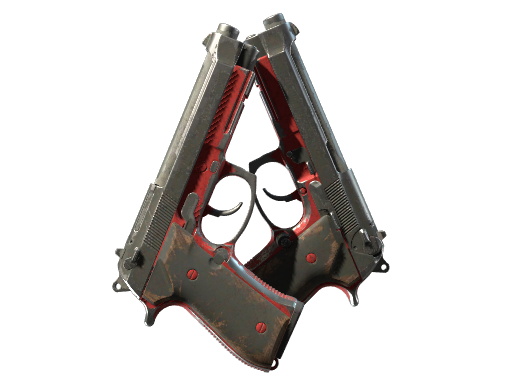 StatTrak™ Dual Berettas | Panther (Закаленное в боях)