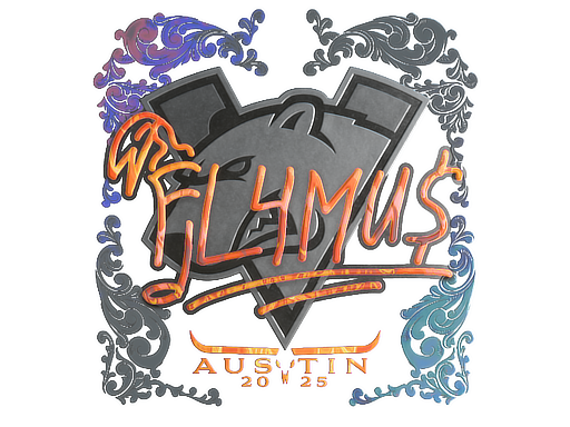 Sticker | FL4MUS (Holo) | Austin 2025
