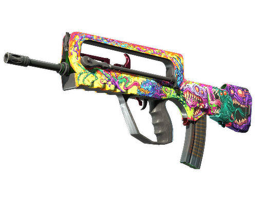 FAMAS | Bad Trip (Поношенное)