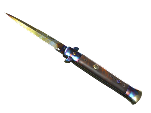 ★ Stiletto Knife | Case Hardened (Поношенное)