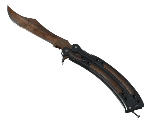 ★ Butterfly Knife | Rust Coat (Закаленное в боях)