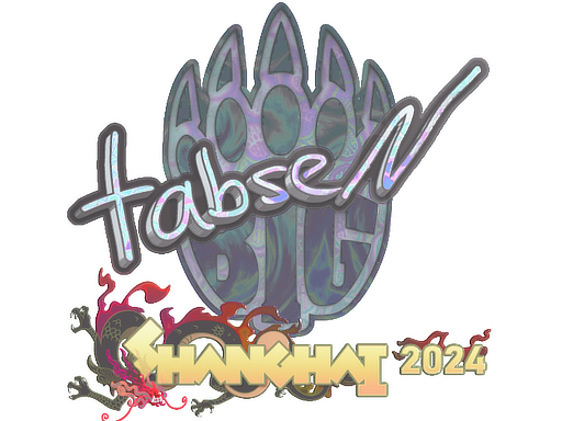 Sticker | tabseN (Holo) | Shanghai 2024