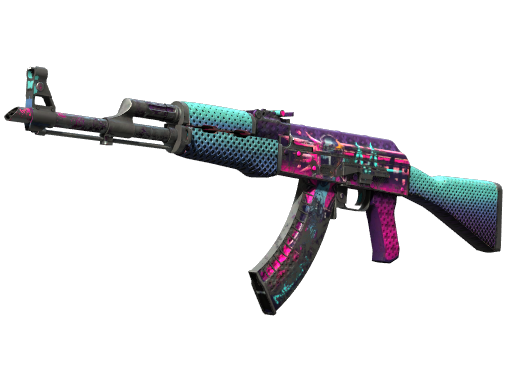 AK-47 | Neon Rider (Закаленное в боях)