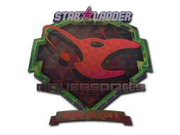 Наклейка | mousesports (голографическая) | Берлин-2019
