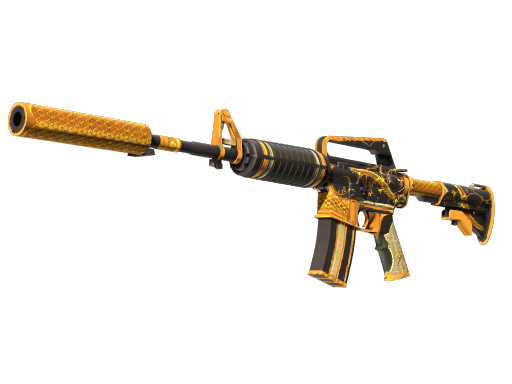 M4A1-S | Golden Coil (Немного поношенное)