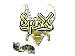 Наклейка | Spinx (золотая) | Париж-2023