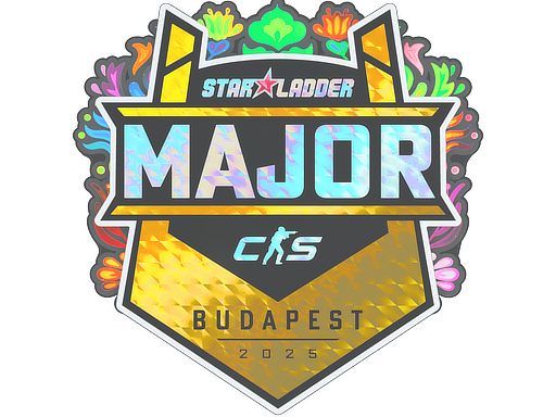 Наклейка | StarLadder (голографическая) | Будапешт-2025