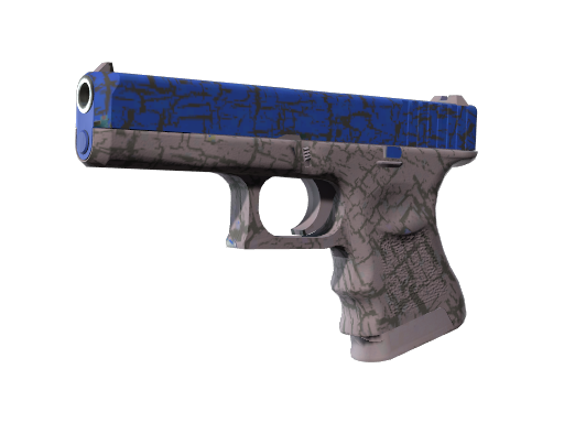 Glock-18 | Blue Fissure (Немного поношенное)