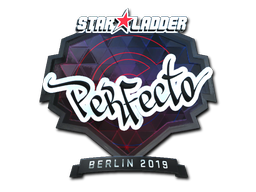 Наклейка | Perfecto (металлическая) | Берлин-2019