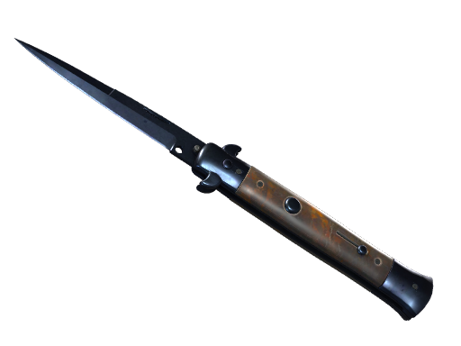 ★ Stiletto Knife | Blue Steel (Закаленное в боях)