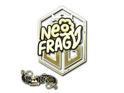 Наклейка | NEOFRAG (золотая) | Париж-2023