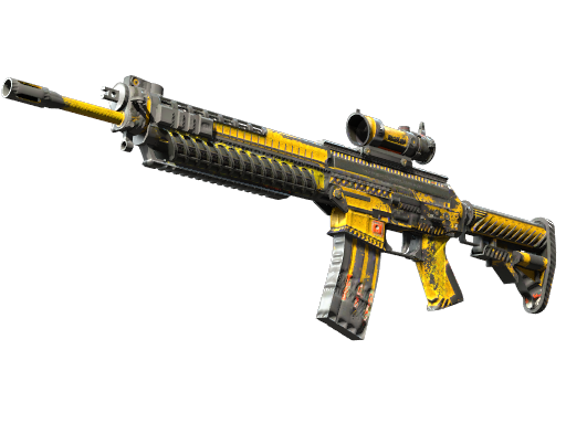 Souvenir SG 553 | Hazard Pay (Закаленное в боях)