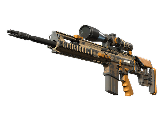 SCAR-20 | Short Ochre (Закаленное в боях)