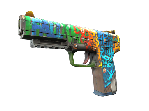 Souvenir Five-SeveN | Fall Hazard (Немного поношенное)