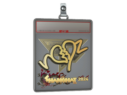 Sticker Slab | ropz (Gold) | Shanghai 2024