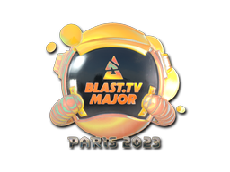 Наклейка | BLAST.tv (голографическая) | Париж-2023