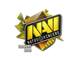 Наклейка | Natus Vincere (голографическая) | Кёльн-2016