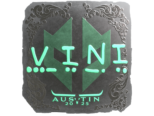 Sticker | VINI (Foil) | Austin 2025