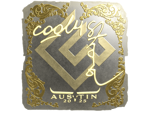 Sticker | cool4st (Gold) | Austin 2025