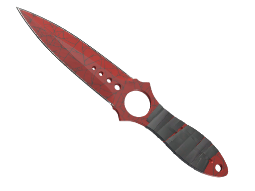 ★ Skeleton Knife | Crimson Web (Немного поношенное)