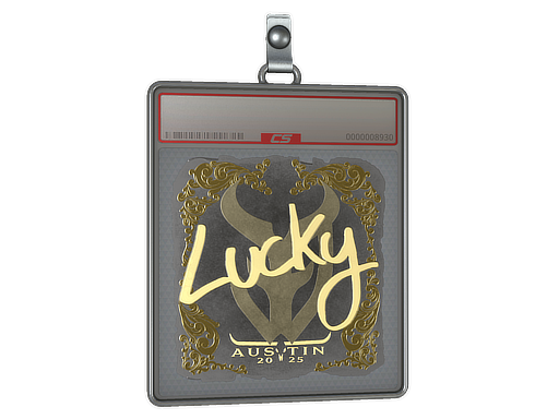 Sticker Slab | Lucky (Gold) | Austin 2025