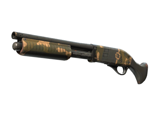 StatTrak™ Sawed-Off | Black Sand (Закаленное в боях)