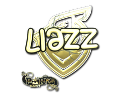 Наклейка | Liazz (золотая) | Париж-2023