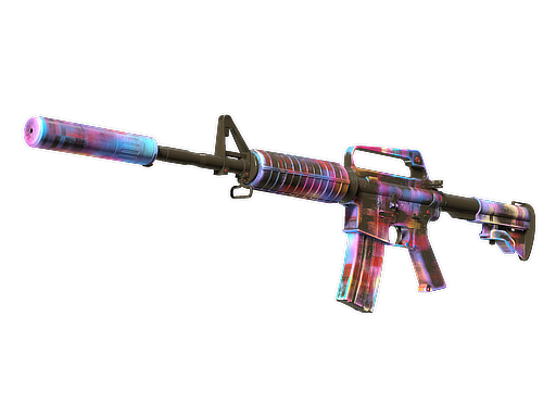 M4A1-S | Glitched Paint (Немного поношенное)