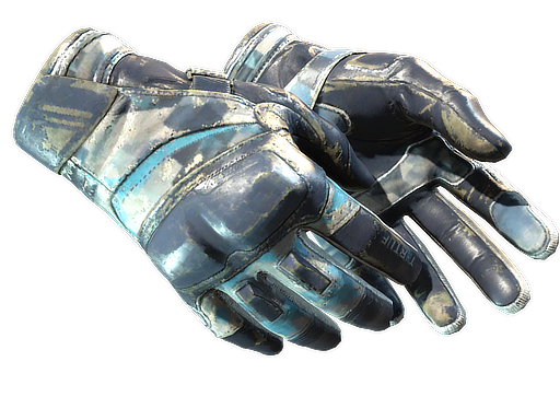 ★ Moto Gloves | Cool Mint (Закаленное в боях)