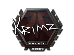 Наклейка | KRIMZ | Лондон-2018